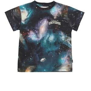 Molo Galaxies Road GOTS T-Shirt 152 cm - Tops - 152 cm - Black - Junge