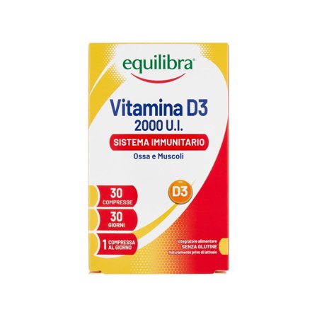 Equilibra Vitamina D3 30 Compresse