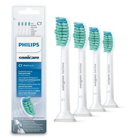 4 stk. Erstatningsbørstehoveder til Philips Sonicare C1 C2 G2 W2 C1