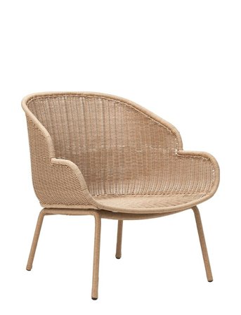 house doctor Lounge Chair, Hdhapur, Nature - Brown - 84X80X87.5