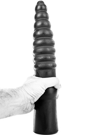 All Black Rainer Anal Dildo 33cm - Woome.pl