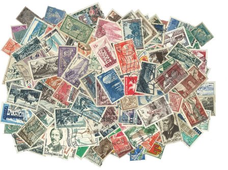 Frankrig - 1900-1960 - 250 forskellige frimærker