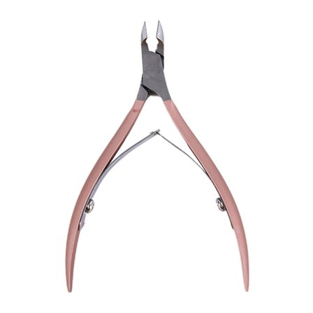 Buet tupp, rustfritt stål, tynn blad, neglebåndssaks, negleklippere, trimmer, fjerner av død hud, manikyrpleie, pedikyr, trimtang