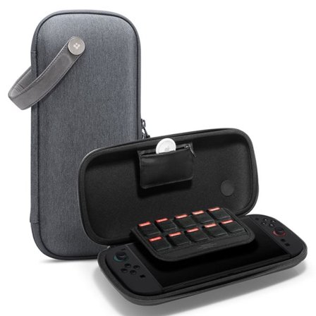 Spigen Klasden Pouch til Nintendo Switch 2 - Grå