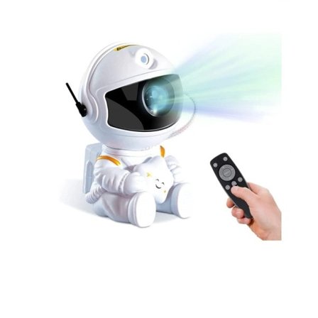 Galaxy Star Projektor LED Natt Ljus Starry Sky Astronaut Porjektorer Lampa