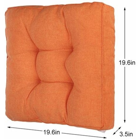 Kjøkkenstolpute Tykk Sittepute for Spisestue, Meditasjon, Tatami, Yoga, Hjem, Kontor, Uteterrasse, 19.6