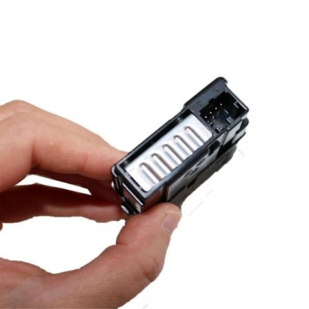 USB-uttag för baksäte i bil, USB-adapter för armstöd för typ C-uttag 5QD035726L (svart)