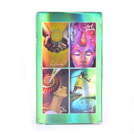 New Light Seer's Tarot A 78-korts kortlek med e-guidebokskort D Multicolor One Size