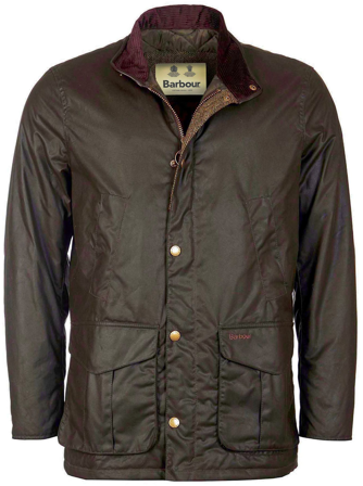 Barbour M's Hereford Wax Jacket Olive