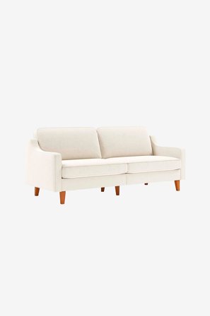 Hanah Home - 3-seters sofa Robin - Hvit - 3-seters sofaer - Fra Homeroom