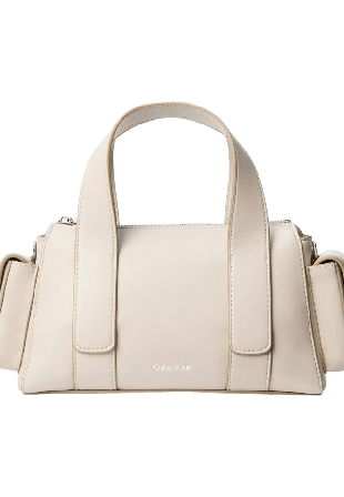 Calvin Klein Convertible Jacquard Crossbody Handbag Handväskor Dam Brun ONESIZE