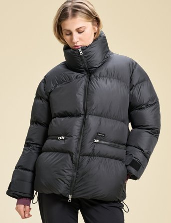 Casall Hero Puffer Jacket - Black - M