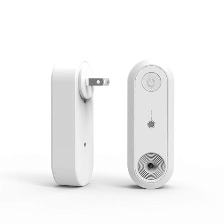 Clarifion - DSTx Bærbar Luftrenser - Stikkontakt Luft Ionisator HEPA Luftfilter, Mini Personlig Luftrensere Til, Soveværelse og Kæledyr Hjælper Med 