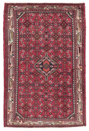 Asadabad Teppich Handgeknüpft 105X159 Persien