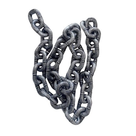 Stor Hundekæde-Line Sjov Hundeline Hundelegetøj Plastikmateriale Imiterer Jernkæder Til Små Hunde Katte Hvalpe Chihuahua Teddy Puddel