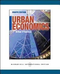 Urban Economics, ISBN: 9780071086684