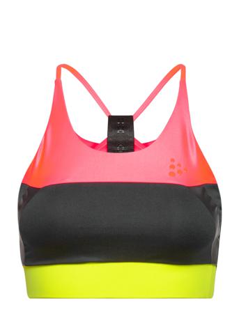 Asome Strap Top Lingerie Bras & Tops Sports Bras - ALL Multi/mönstrad Craft