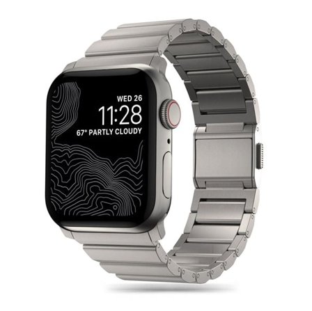 Tech-Protect SteelBand for Apple Watch 4-9, SE, Ultra 1/2 (42/44/45/49 mm) - titanium