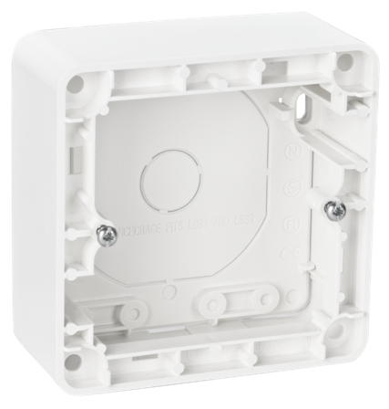 ELKO Enkel påveggskappe RS16 33mm