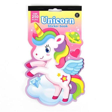 Unicorn 250+ st klistermärken klistermärke enhörning