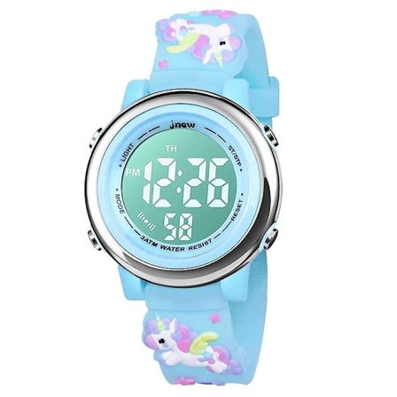 Digital watch för barn, 3D tecknad watch för 3-10 år