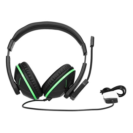 Trådbundna hörlurar 3D Surround Sound Trådbundna bas-spelheadset med mikrofon för Xbox-surfplattor