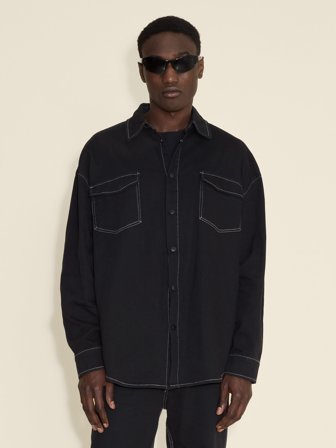 Holzweiler Elja Shirt - Black - Men's - L