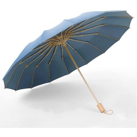 Paraply Stark Vindbeständig 16K Manuell Paraply Herr Parasol Dam Regn Stora Paraplyer Super Solskydd Och Uv