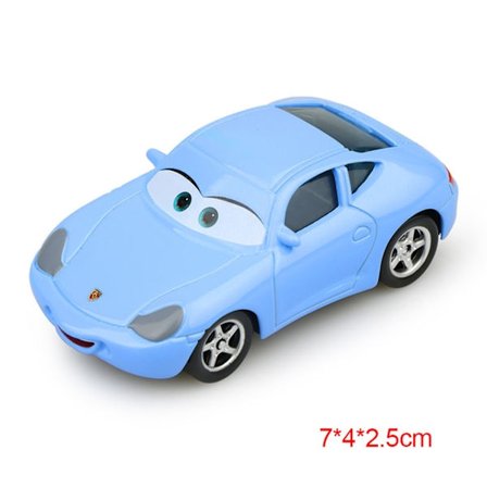Disney Pixar Cars 2 3 Lightning McQueen Mater Jackson Storm Ramirez 1:55 Diecast Vehicle Metal Alloy Boy Kid Legetøj Julegave