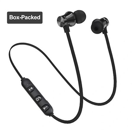 Langattomat magneettiset Bluetooth-kuulokkeet handsfree-headsetillä ja melua vaimentavalla mikrofonilla Huawei Xiaomi Samsungille, kotelo musta327