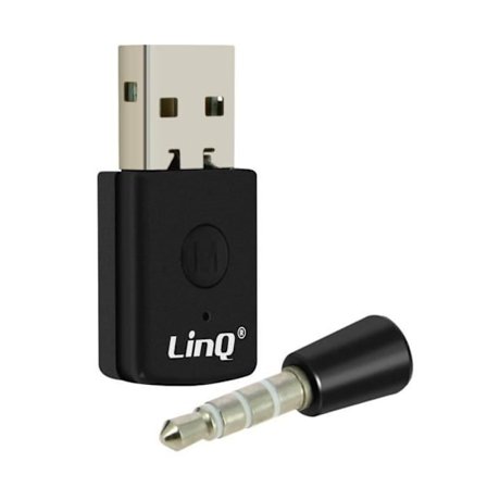Bluetooth-adapter - LINQ - PS4 - USB-sändare/mottagare - Inbyggd mikrofon - 10 m räckvidd