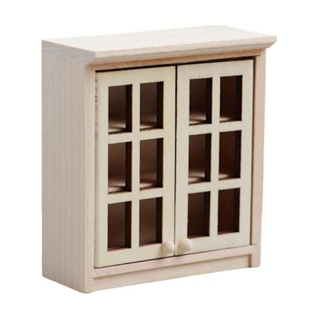 Lite Treskap for Dukkehus Soverom Modell Håndverk Miniatyr Hjem Dekor