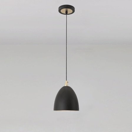 Taklampe Sort Moderne Pendel E27 1/3 Lyskilder Loftslampe til Spisestue Soveværelse Køkken Ö_TF_TF