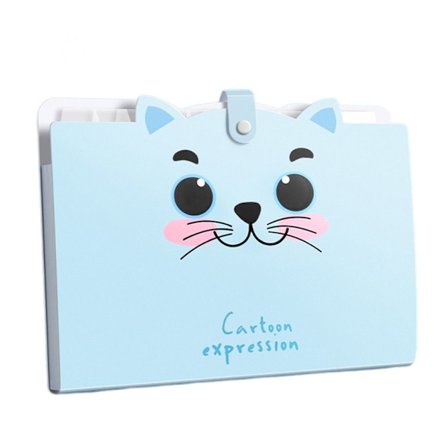 A4 filmapp Testpapperslagringsmapp BLÅ