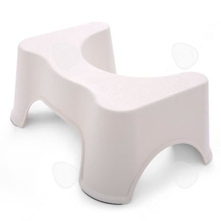 CONFO Toalettpall, pottpall, fotstöd, gravida kvinnor, äldre barn, toalettsits, t-pall