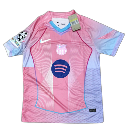 Barça Lamine Yamal rosa matchtröja Nike