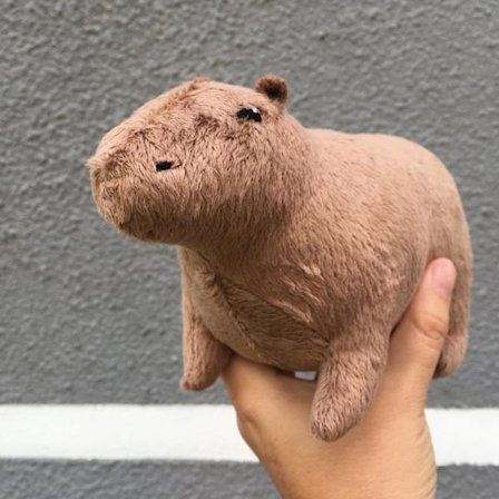 Capybara Plys Legetøj Fødselsdagsgave til Fødselsdagsdukke