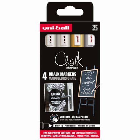 Chalk Marker PWE-5M 4-set No 3