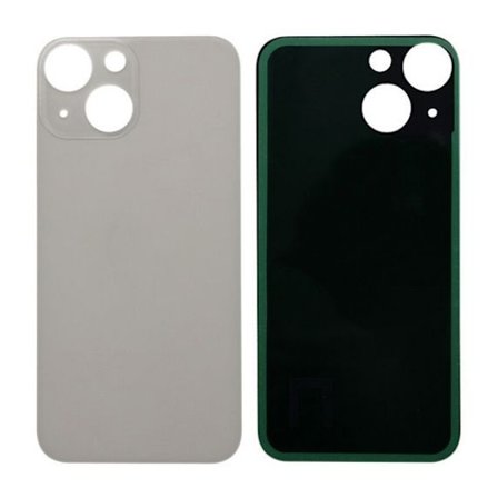 iPhone 13 Mini Baksida Glas med tejp - Vit