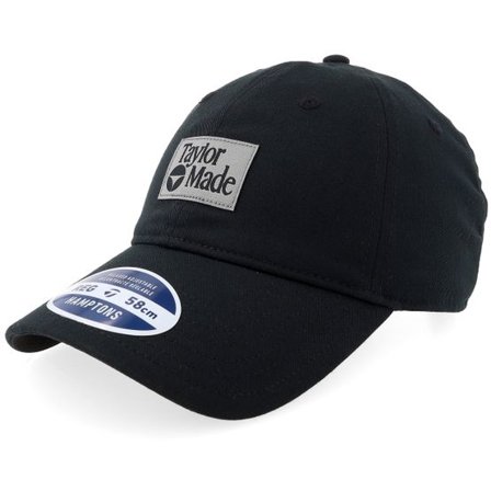 Taylor Made - Svart unconstructed Keps - "TM26 Ls Hamptons Black Dad Cap " @ Hatstore
