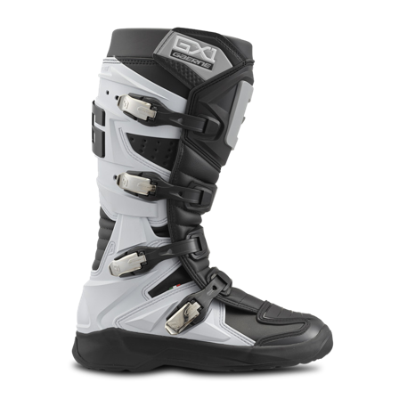 Gaerne GX1 Evo MX Boots Black/White/Grey 47