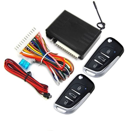 Nøkkelfritt adgangssystem bilalarm dørsentrallås fjernkontroll nøkkellås strømvindu bagasjeromsutløser kontroller universell