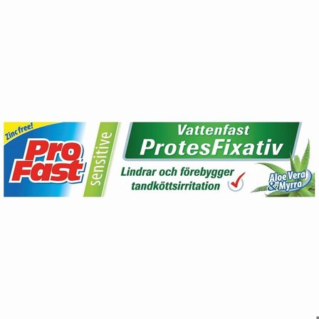 ProFast Sensitive Vannfast Festemiddel, 40 g