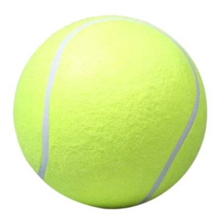 Kæmpe tennisbold XXL 24 cm hundelegetøj