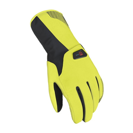 Motorradhandschuhe Macna Spark RTX Schwarz/Gelb XL