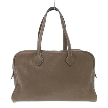 Hermès Vintage, Pre-owned Leather shoulder-bags Bruin, Dames, Maat:ONE Size