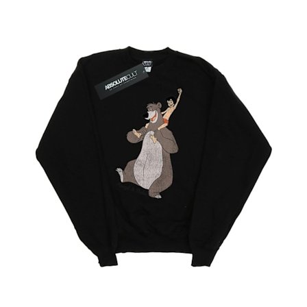 Jungle Book Boys Classic Mowgli And Baloo Sweatshirt 9-11 År