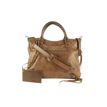 Balenciaga Vintage Pre-owned Leather balenciaga-Tass , Bruin , Dames , Maat: ONE Size Vintage Tassen