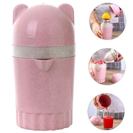 Manuell sitruspresse, Håndholdt sitronpresse, Dobbel blender, for appelsiner, vannmelon, jordbær, pærer