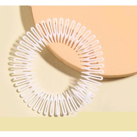 Zic zac diadem i plast (8 färg val)